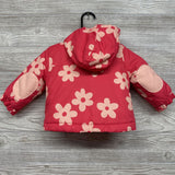 3 In 1 Winter Coat Flowers 12M