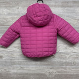 Quilted Coat W/ Hood 2t