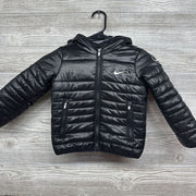 Lightweight Puffer Coat Embroidered Logo 3t*
