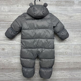 Puffer Snowsuit Chevron 6-12M
