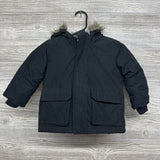 Winter Coat Faux Fur Hood 2t