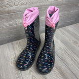 NEW Rain Boots Dots 2y