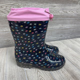 NEW Rain Boots Dots 2y