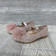 Glitter Flats W/ Bow 5c