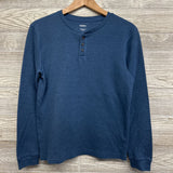 Waffle Knit Henley Shirt 16