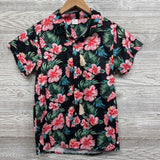 Button Up SS Shirt Flowers 12