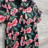 Button Up SS Shirt Flowers 12