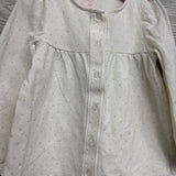 Button Up Shirt Dots 5t