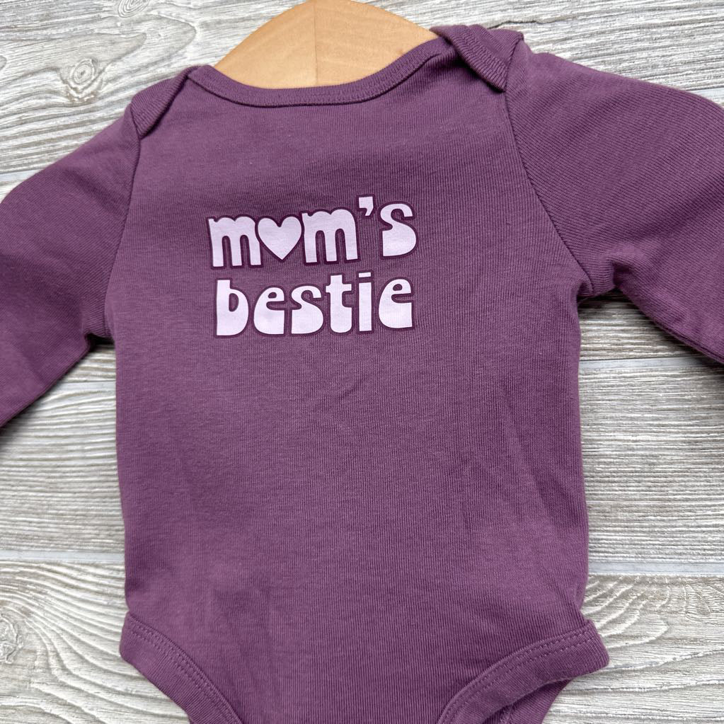 LS Bodysuit Mom's Bestie 3M