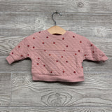 Quilted Crewneck Apples 3M