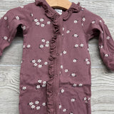 Ruffle Snap Coverall Flowers 3-6M