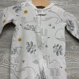Waffle Knit Sleeper Animals 0-3M