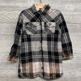 Plaid Tunic Bleach Stain 4t
