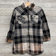 Plaid Tunic Bleach Stain 4t