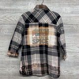 Plaid Tunic Bleach Stain 4t