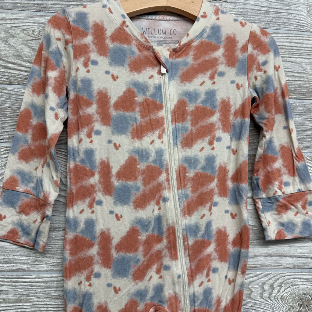 Bamboo Footie Sleeper Tie Dye 18-24M
