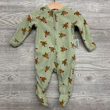 NEW Fleece Sleeper Reindeer 3-6M