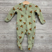 NEW Fleece Sleeper Reindeer 3-6M