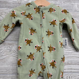 NEW Fleece Sleeper Reindeer 3-6M