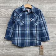 NEW Plaid Button Up Shirt 3t