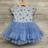 Tutu Dress Stripes & Strawberries 18M