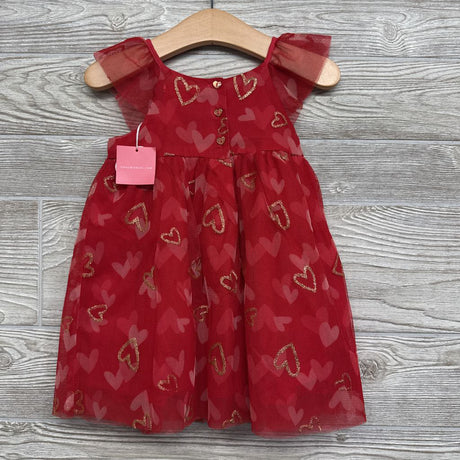 NEW Tulle Dress Hearts 18M