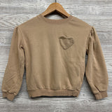 Crewneck Heart Pocket 6x-7