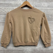 Crewneck Heart Pocket 6x-7