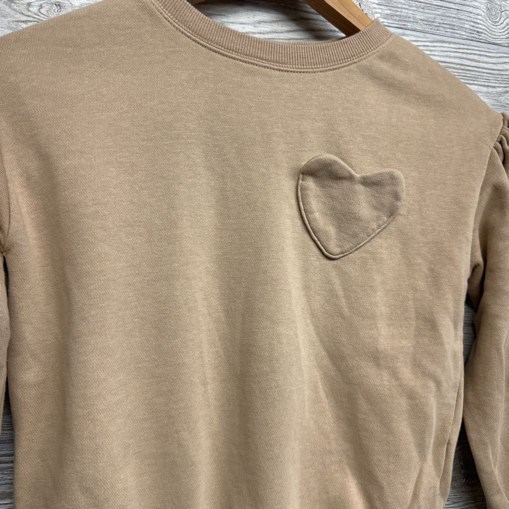 Crewneck Heart Pocket 6x-7