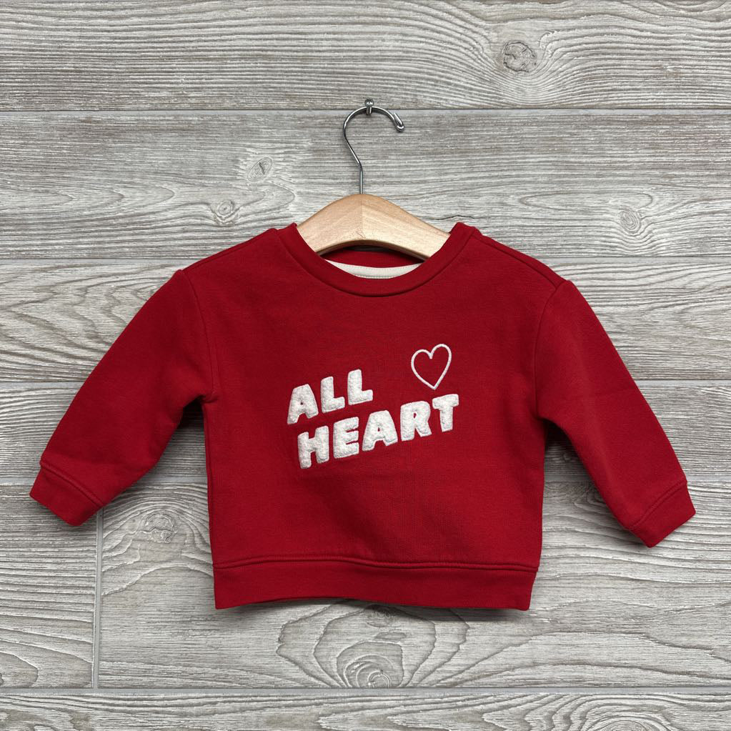 Crewneck All Heart 6-12M