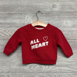 Crewneck All Heart 6-12M