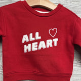 Crewneck All Heart 6-12M