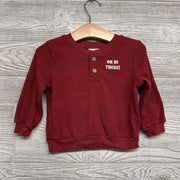 Henley Ribbed Shirt Oh, Hi There 12M