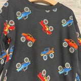 Waffle Knit Monster Trucks 3t