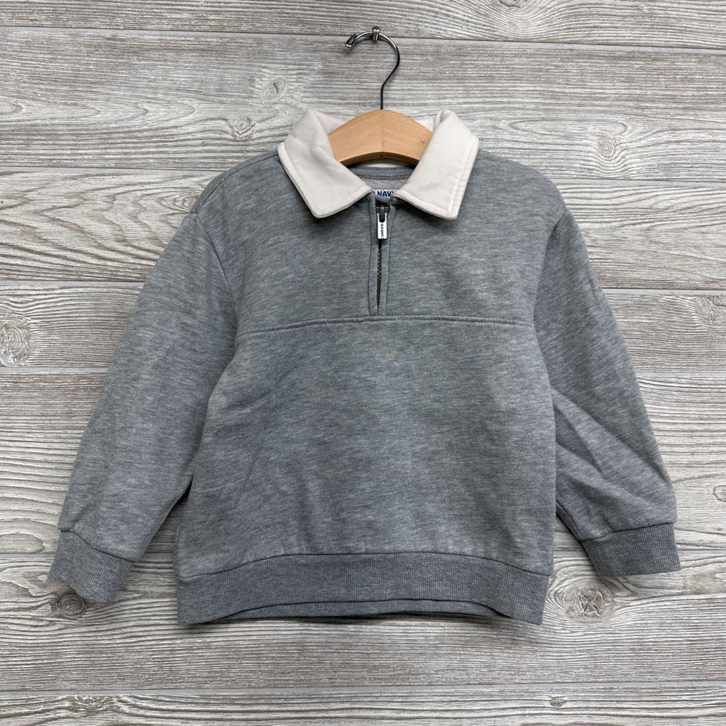1/4 Zip Pullover W/ Collar 3t
