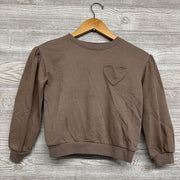 Crewneck Heart Pocket 6x-7