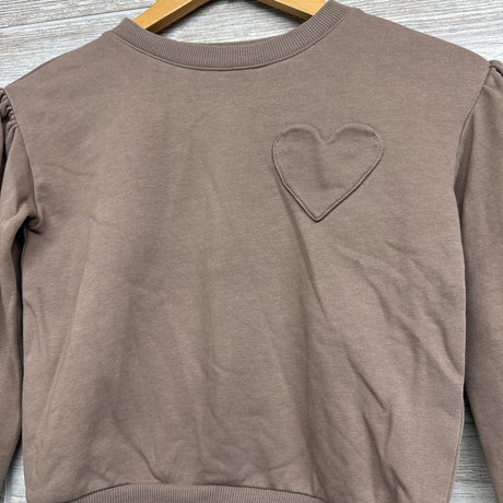 Crewneck Heart Pocket 6x-7
