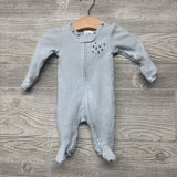 Ribbed Sleep & Play Flowers NB