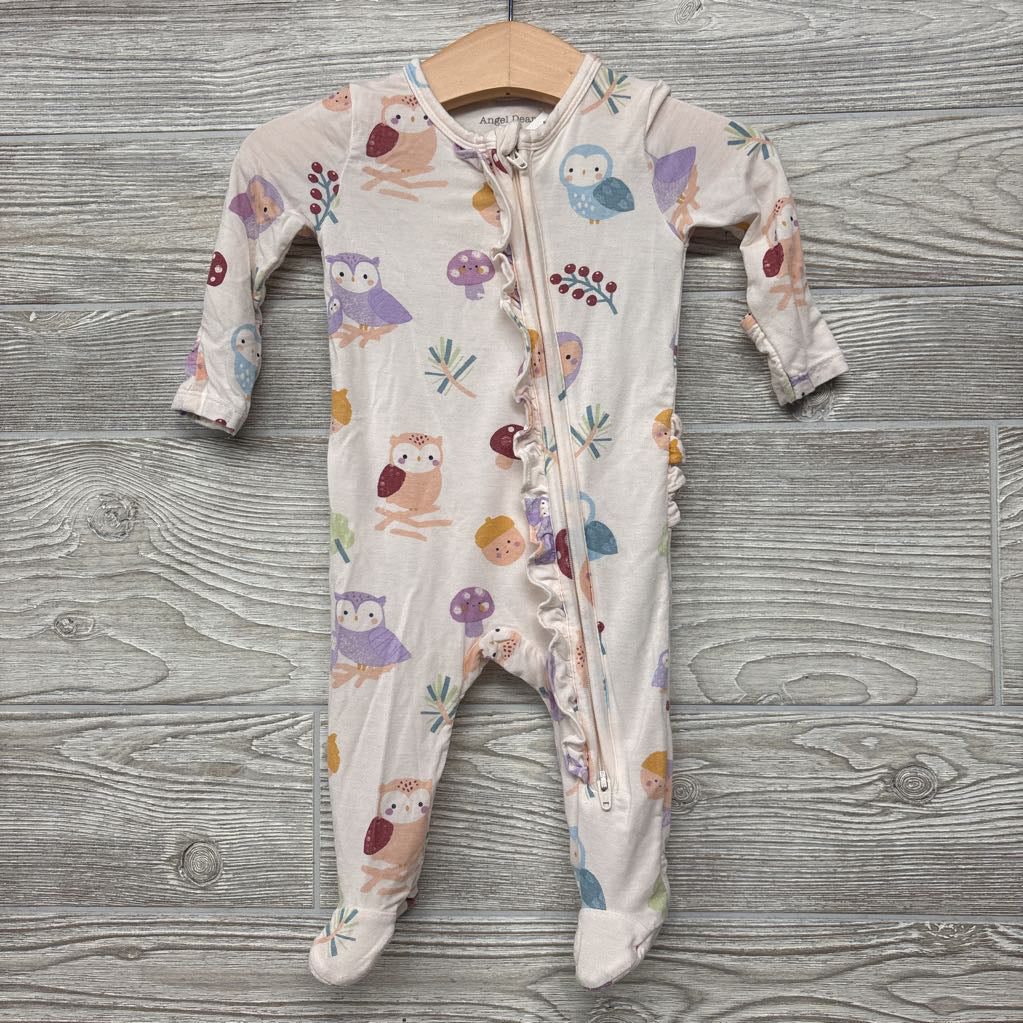 Bamboo Sleeper Owls & Mushrooms 0-3M