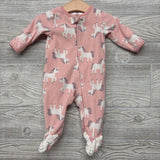 Blanket Sleeper Unicorns 0-3M