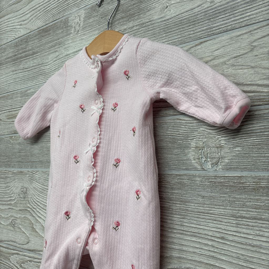 Snap Outfit Embroidered Flowers 3M