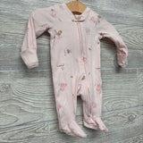 Ribbed Sleep & Play Pig, Chicken & Watering Can NB