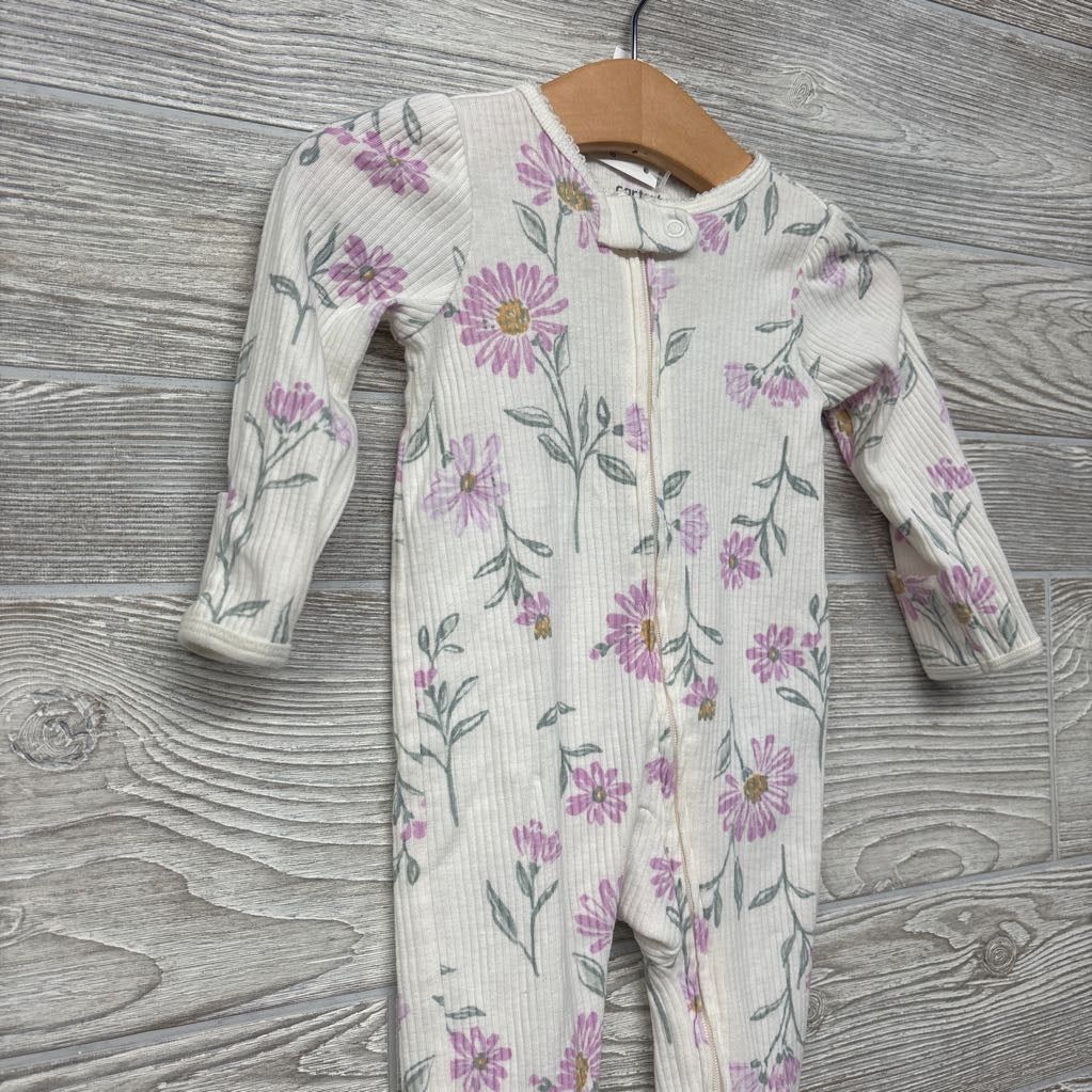 Ribbed Sleep & Play Flowers 3M
