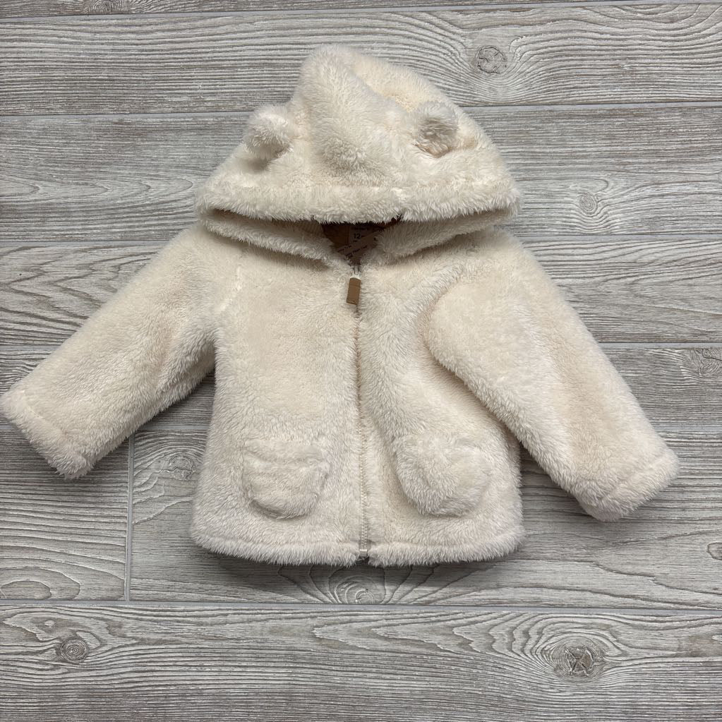 Teddy Plush Coat 12M