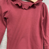 Ribbed LS Shirt Ruffles 4
