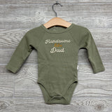 Ribbed LS Bodysuit Handsome Like Dad 6-9M
