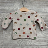 Shirt Animal Faces 0-3M
