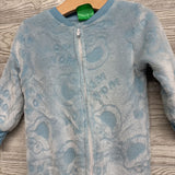 Cookie Monster Plush Footless Sleeper 2t