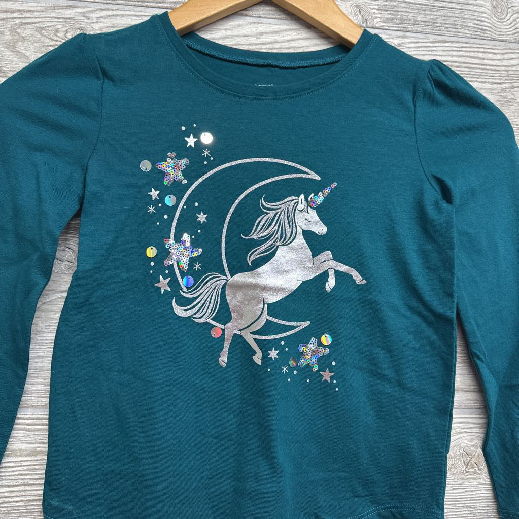 LS Shirt Metallic Unicorn 6