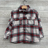 Flannel Plaid Button Up Shirt 4-5